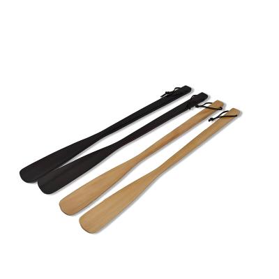 China Convenient High Quality Wooden Long Handled Shoe Horn for sale