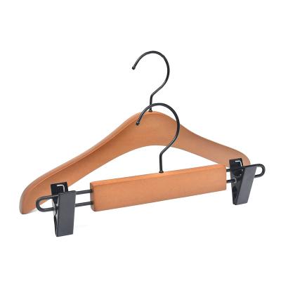 China Behind Doors/On Walls Wholesale Wooden Kids Hangers For Kids Clothes Display for sale