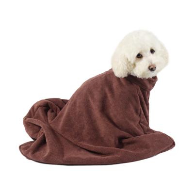 China Viable Customize Factory Dog Towel Microfiber Super Absorbent Bath Towels For Dog for sale