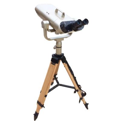 China New Arrive Outdoor Binoculars 25x100 High Resolution Price With Wooden Tripod U Moun For Over-Distance Observation Telescope N25x100 45 for sale