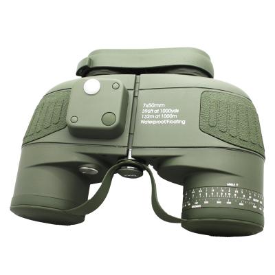 China 7x50 Green Color Military Compass Night Vision Bak4 Waterproof Rescue Squad For Special Search And Rescue Binoculars 200x80x150mm for sale