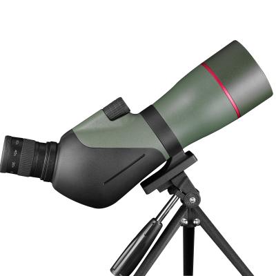 China Hunting Bird Watching 2021high Power 20-60x60 Clear Traveling High Spotting Scope With Prism bak4 Hunting Bird Watching Waterproof Traveling Telescope for sale