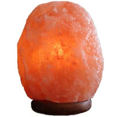 China China Himalayan Salt Lamp, Crystal Natural Himilian Gift Night Light Touch Rheostat Rock Rose Large, 2 Extra Bulbs, Rubber Wood Base for sale