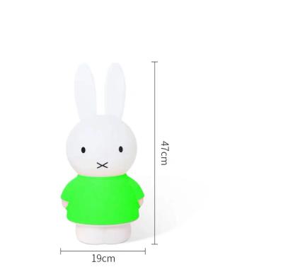 China Industrial Customized Plastic Led Characters 3d Rabbit Icon Lamp for sale