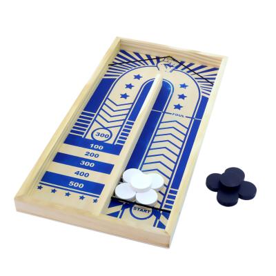 China Bridle Puck Game Winner Fun Toys Kids Family House Board Game Wooden Board Game for sale