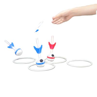 China Multicolor Plastic Throwing Ring Toss Game , Speed ​​Backyard Training Outdoor Games Ring Toss Game 194 for sale