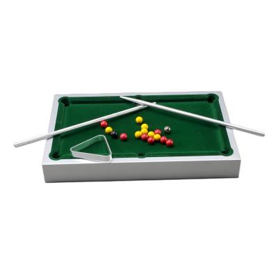 China Luxury Custom Table Metal Billiards Mini Aluminum Snooker Table Game, Mini Snooker Table Xmq5 for sale