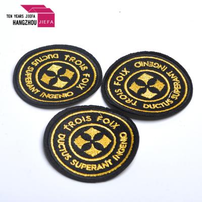 China Viable Hot Sale Different Style Patter Hot Melt Applique Adhesive Embroidery Patches for sale