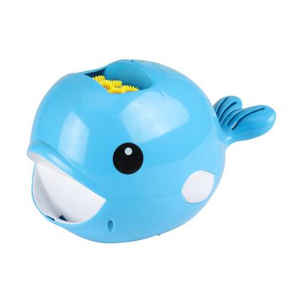 China Cute Safety Children's Bubble Machine Whale Shape Summer Toy Soap Bubble Machine for sale