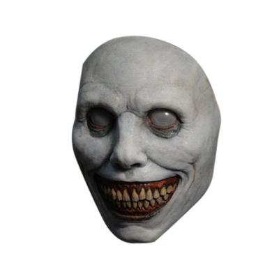 China Latex Creepy Demon Adult Scary Clown Props Crawling Devil Flame Zombie Mask Halloween Costume Monster Mask Masquerade Party Mask for sale