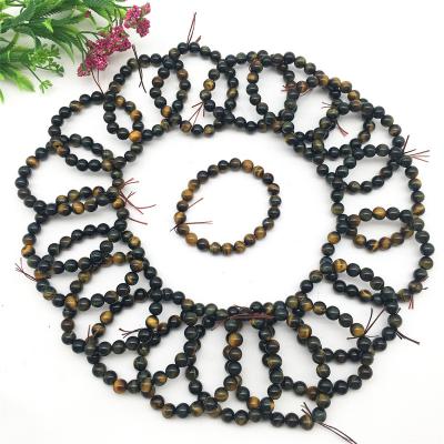 China Wholesale Natural Crystal Eye Bracelet Europe Tiger Hand Made Carving Title for Decoration and Gift for sale