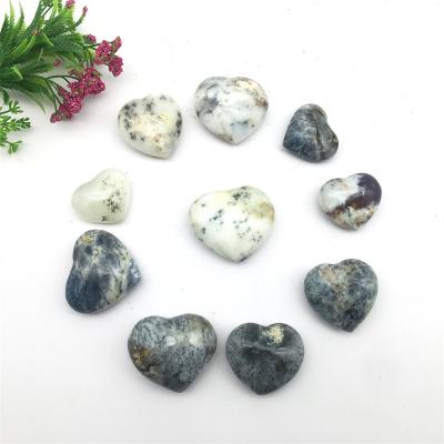 China China Wholesale Bulk Heart Healing High Quality Natural Crystal Opal Stone For Gift for sale