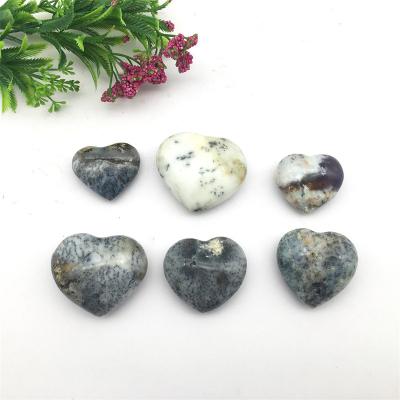 China China Wholesale Bulk Heart Healing High Quality Natural Crystal Opal Stone For Gift for sale