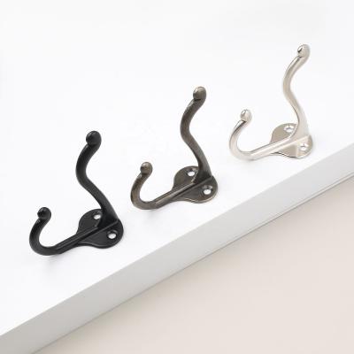 China Sustainable Title: Antique Double-Hole Hooks in New Chinese Style for Home Decoration for sale