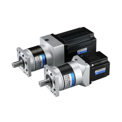 China Totally Enclosed DMKE Custom 110Mm 24 48 310 Volt 2000W PLF120 Planetary GearBox Dc Moter High Torque 0.6 1 1.5 KW 2KW 2 Hp BrushLess Dc Motor for sale