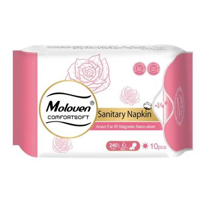 China Breathable Custom Branded Women Herbal Sanitary Pads Organic Chip Sanitary Napkins Napkin Pant Lining BRHT for sale