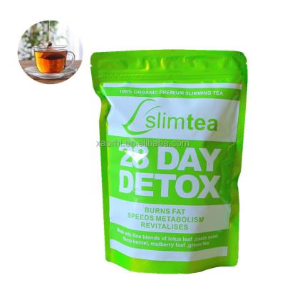 China 28 Day Appetite Detox Tea Private Label OEM Lean Detox Tea Decaffeinated Diet Weight Loss for sale