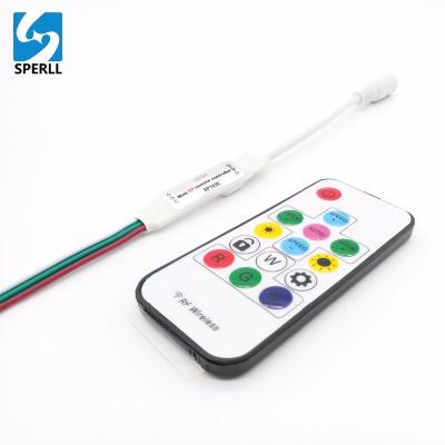 China Digital LED Light SP103E RF Pixel RGB LED Wireless Remote Controller For WS2812B WS2811 SK6812 RGBW APA102 for sale