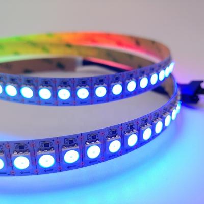 China Theme Park GS8208 WS2815 5050 RGB LED Strip 144 LEDs/M GS8208 WS2815 Different IC Accessible 12V for sale