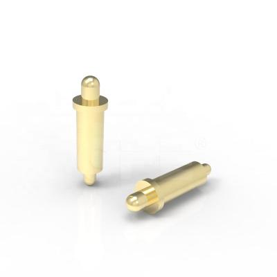 China 1A power spring loaded brass electrical DIP contact pogo pin for sale