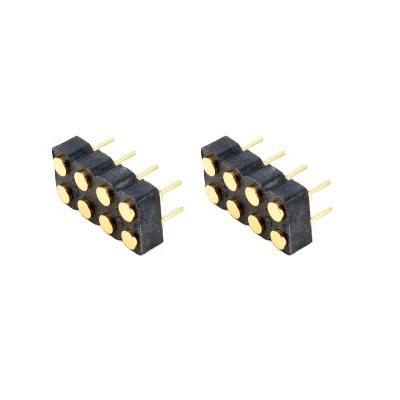 China / Dual Row 8 Pin DIP Pogo Pin Connector for sale