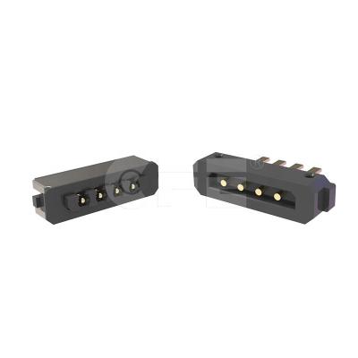 China Magnetic Power 4 Pin DC Connector For Electronic Equipment for sale