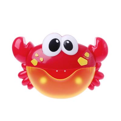 China Educational Toys Crab Kids Electric Bubble Blower Toys With Logo Customized for sale