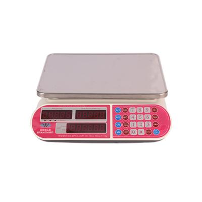 China Counter Platform Weight Scale Price Digital Steel/Aluminum ABS/Stainless Electronic Computing Scale for sale