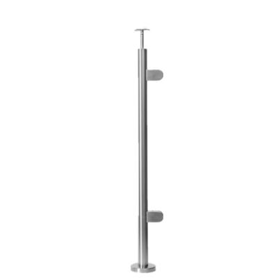 China 42.4mm Modern Stainless Steel Fence Post, Side Assembled Post for sale