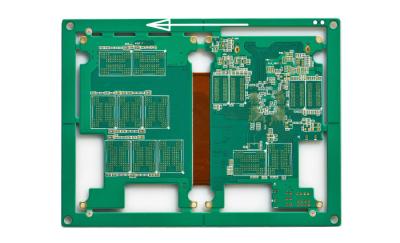 China 0.5mm niedrige Kosten-PWB-Prototyp schnelle Drehungs-steifer Flex Pcb Hard Gold Platings zu verkaufen