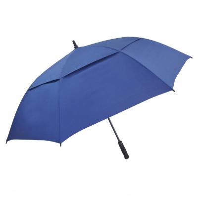 China All In 1 Double Layer Golf Umbrella Windproof Windproof Automatic Promotional Umbrella With Logo Printing for sale