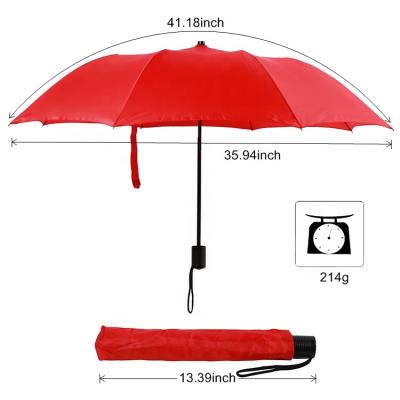 China Promotional Cheap Custom Wholesale 2 Folding Umbrella Paraguas American Market for sale