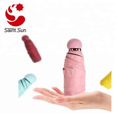 China All In 1 Hot Selling Super Cute Fashion Custom Capsule Super Cute Anti UV Umbrella for sale