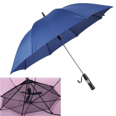 China Multifunctional Hot Selling Hanging Upright Umbrella With Fan And Sunshade With Fan For Summer Umbrellas for sale