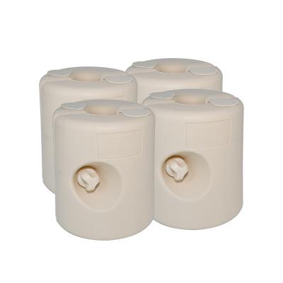 China Home Depot Modern Party Tent Legs Drum Weight Base, 4pcs Gazebo Leg Weights Fill With Water Or Sand White for sale