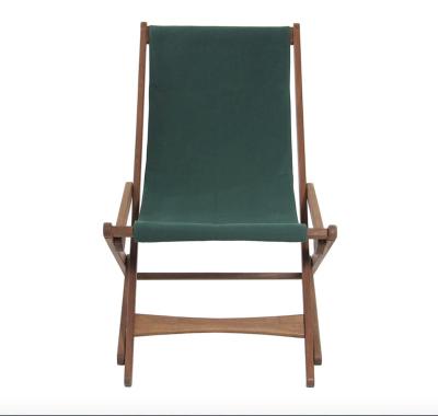 China Wooden Outdoor Camping Foldable Beach Chair Leisure Picnic Garden Beach Chair Traditional Double Loveseat Chair for sale