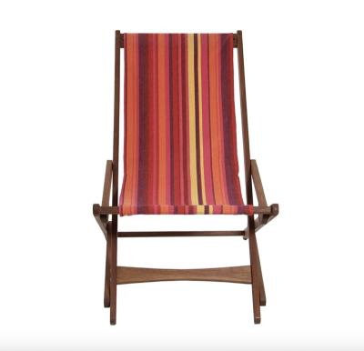 China Traditional Outdoor Camping Leisure Picnic Foldable Wooden Beach Chair for sale