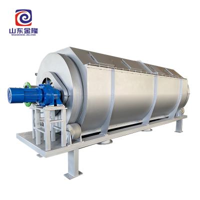 China Hotels Rotary Stainless Steel Drum Filter Water Pretreatment Machine for sale