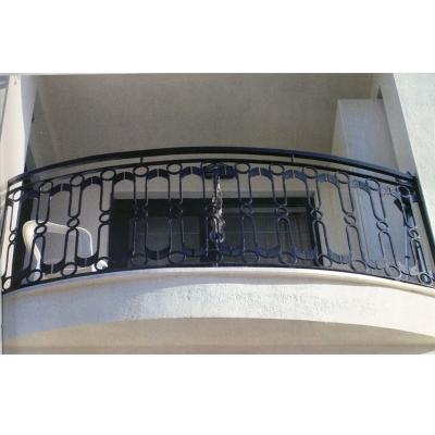 China modern stair railing price/outdoor wrought iron stair railing for sale