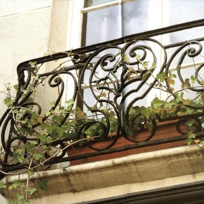 China Hotel photos iron balcony railings/price of steel balcony railing in Canton for sale