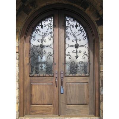 China sound insulation door design for temple door iron wood door for sale