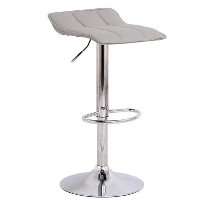 China Bar Chair Swivel Popular Bar Stool PU Bar Chair Easy Assembled Leather Bar Seat for sale