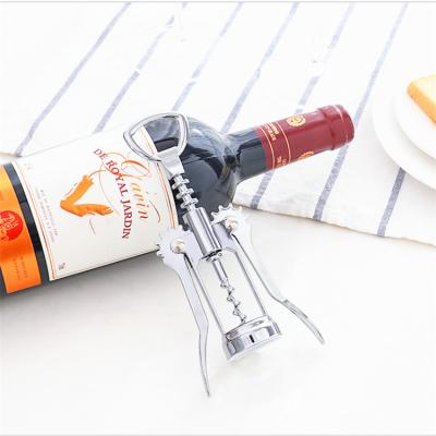 China Aluminum Alloy Wine Screw Bottle Opener Beer Wine Bottle Opener Zinc Alloy Household Tools Can Be Customized for sale