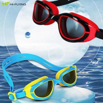 China Wholesale Kid UV Swimming Goggles Anti Eye Goggles Anti Fog Swim Goggles Kids Swimming Glass Goggles for sale