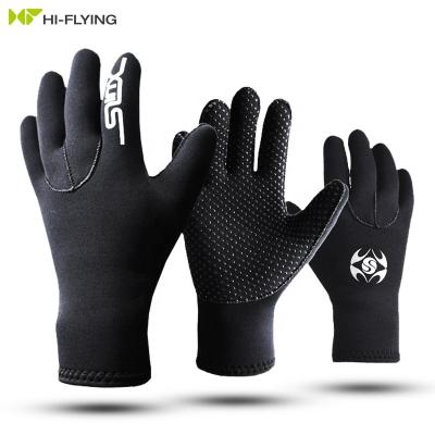 China Proof Gloves Wetsuit Wear Resistant Fishing Diving Diving Gloves 3mm Anti Slip Anti Slip/Waterproof Warm Cold Water Glove for sale