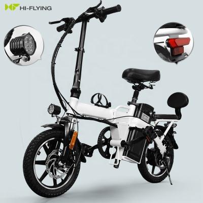 China China Factory OEM ODM 48V 14inch Fat Tire Electric Bicycle Folding Cheap Electric Bicycle Electric Bicycle for sale