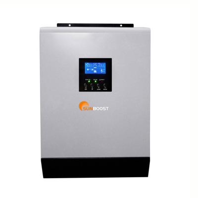 China 5kw Hybrid Solar Inverter 5000w Pure Sine Wave Off Grid Parallel Operation Solar Inverter Manufacture 120 x 295 x 468 mm for sale