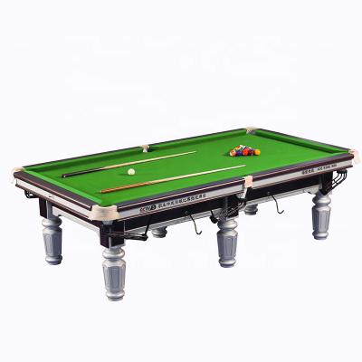 China Good Cattle Hide Entertainment Sport 8FT Ball Return Pool Leather Indoor Automatic Billiard Table From China Factory Wholesale Price for sale