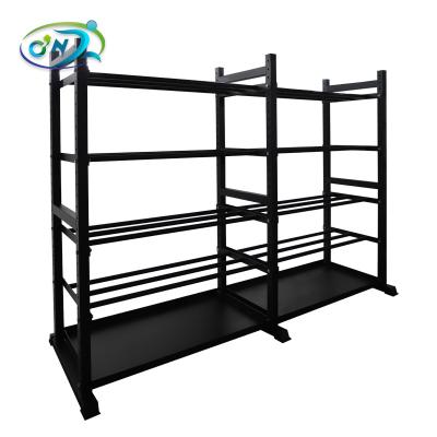 China Universal Commercial ONT-R42 Multi Functional Fitness Gym Equipment Dumbbell Storage Rack With Custom Size for sale