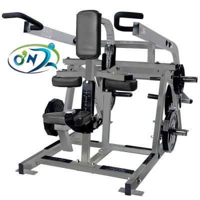 China Comfortable Multifunctional ONT-HM032 Pin Loaded Hammer Strength Seated Immersion Gym Equipment for sale